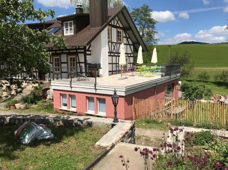 Grundmuehle Rhoen Nordheim vor der Rhön Dış mekan fotoğraf